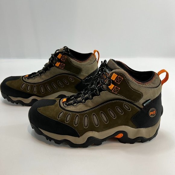 Timberland Pro Mudslinger Mid WP Steel Safety Toe Work Boots - Picture 10 of 16